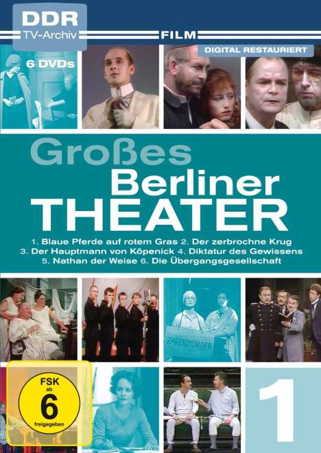 Großes Berliner Theater Teil 1, 3 DVDs