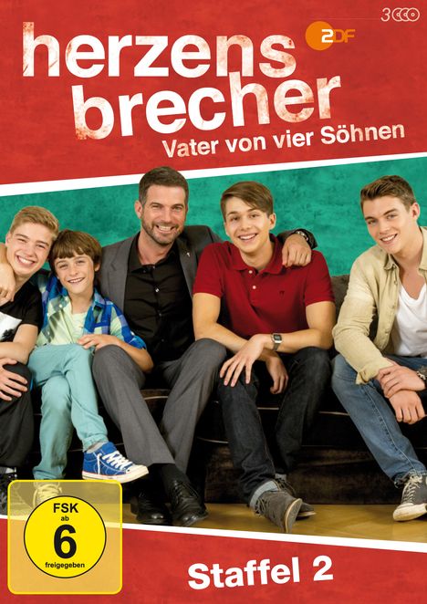 Herzensbrecher Staffel 2, 3 DVDs