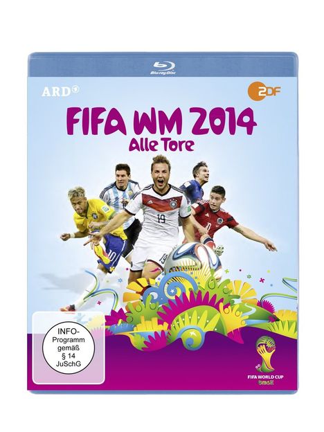 FIFA WM 2014 - Alle Tore (Blu-ray), Blu-ray Disc