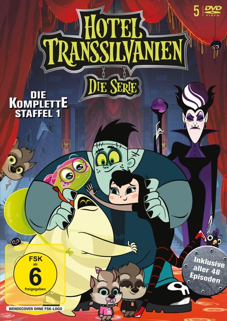 Hotel Transsilvanien - Die Serie Staffel 1, 5 DVDs