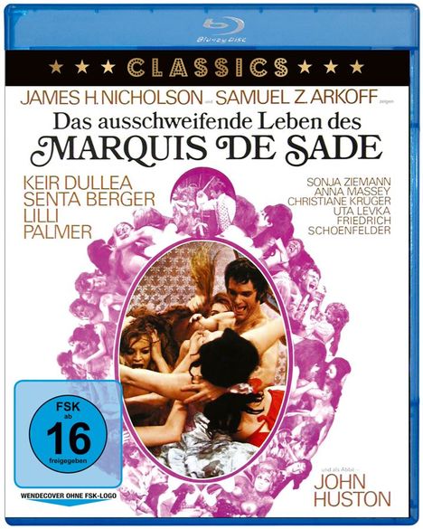 Das ausschweifende Leben des Marquis de Sade (Blu-ray), Blu-ray Disc