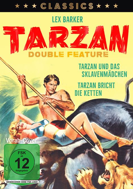 Tarzan und das Sklavenmädchen / Tarzan bricht die Ketten, 2 DVDs