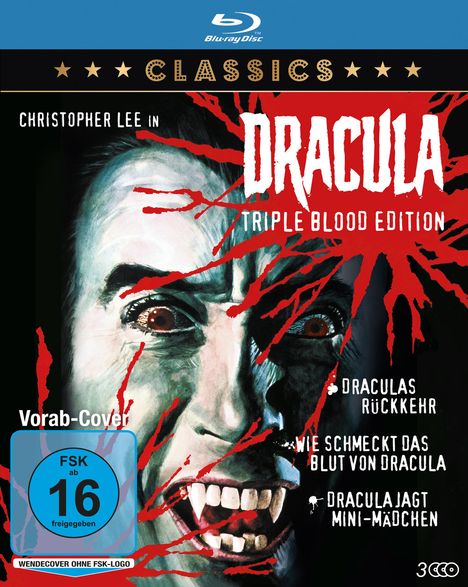 Dracula Triple Blood Edition (Blu-ray), 3 Blu-ray Discs