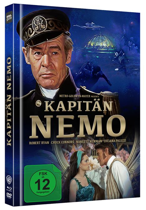 Kapitän Nemo (1969) (Blu-ray &amp; DVD im Mediabook), 1 Blu-ray Disc und 1 DVD