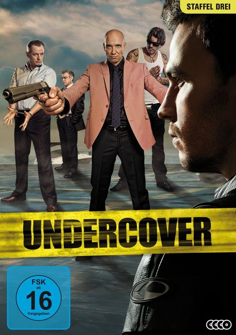 Undercover Season 3, 4 DVDs