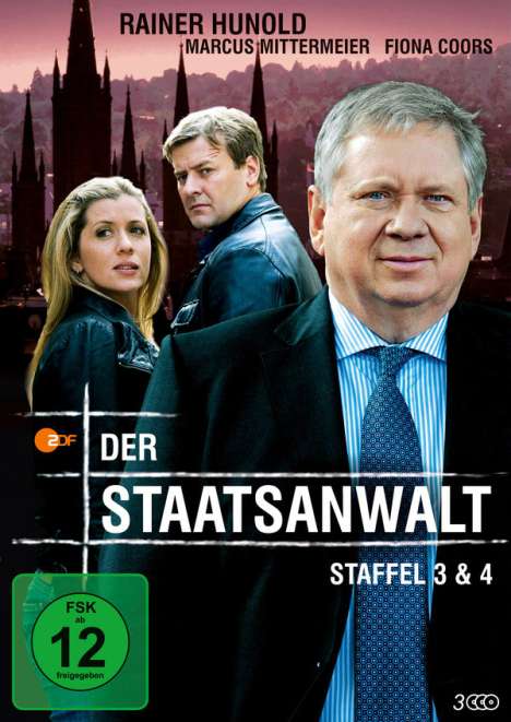 Der Staatsanwalt Staffel 3 &amp; 4, 3 DVDs