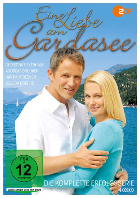 Eine Liebe am Gardasee (Komplette Serie), 4 DVDs