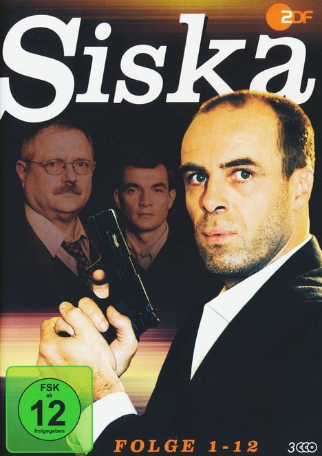 Siska Folge 1-12, 3 DVDs