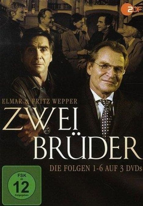 Zwei Brüder (Folge 1-6), 3 DVDs