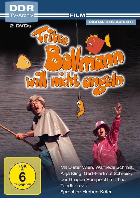 Fritze Bollmann will nicht angeln, 2 DVDs