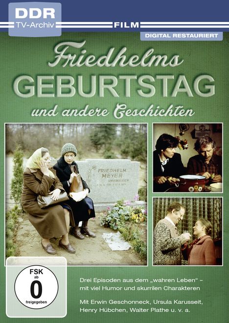 Friedhelms Geburtstag und andere Geschichten, DVD