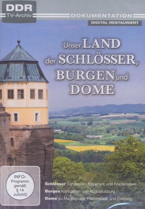 Unser Land der Schlösser, Burgen und Dome, DVD