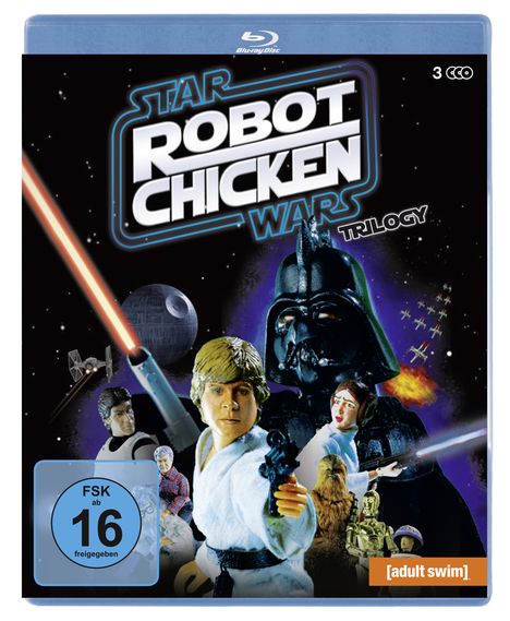 Robot Chicken Star Wars Trilogy (Blu-ray), 3 Blu-ray Discs