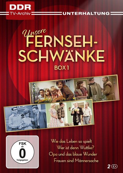 Unsere Fernsehschwänke Box 1, 2 DVDs