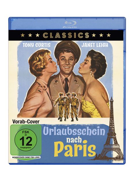 Urlaubsschein nach Paris (Blu-ray), Blu-ray Disc
