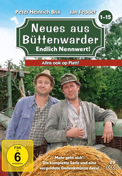 Neues aus Büttenwarder (Komplette Serie), 29 DVDs