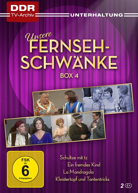 Unsere Fernsehschwänke Box 4, 2 DVDs