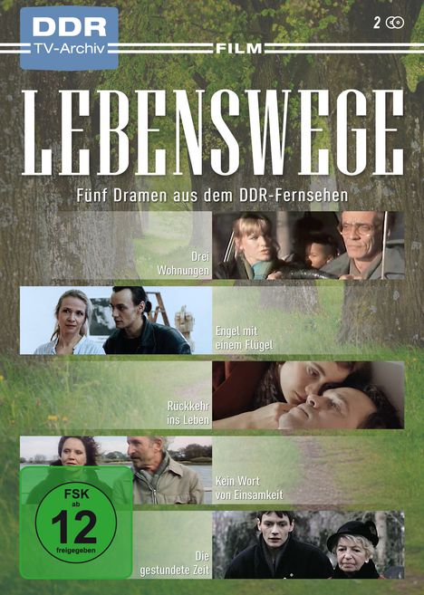 Lebenswege - Fünf Dramen aus dem DDR-Fernsehen, 2 DVDs
