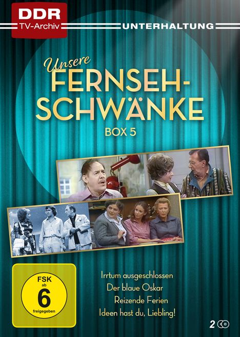 Unsere Fernsehschwänke Box 5, 2 DVDs