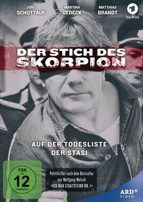 Der Stich des Skorpion, DVD