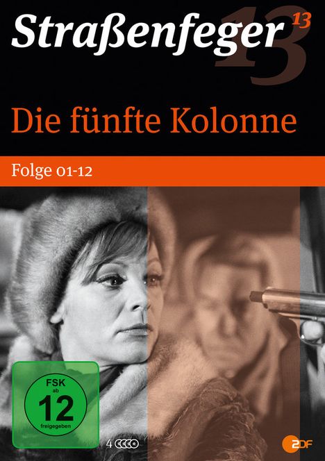 Straßenfeger Vol. 13: Die fünfte Kolonne Vol. 1 (Folgen 1-12), 4 DVDs