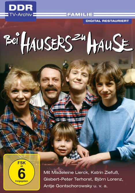 Bei Hausers zu Hause (Komplette Serie), 2 DVDs