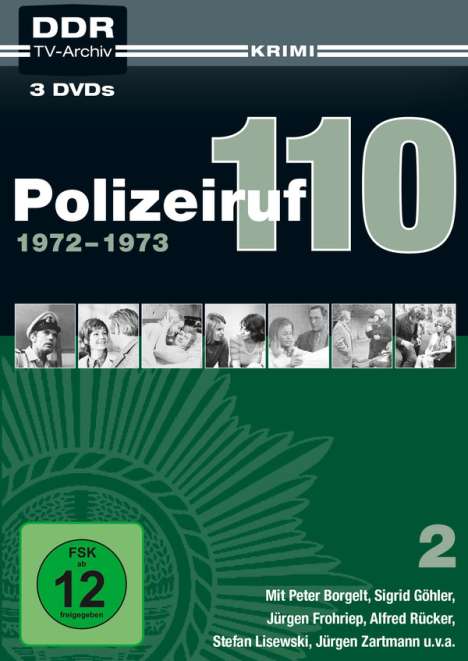 Polizeiruf 110 Box 2, 4 DVDs