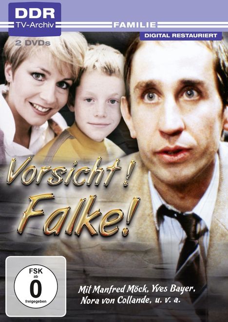 Vorsicht! Falke! (Komplette Serie), 2 DVDs
