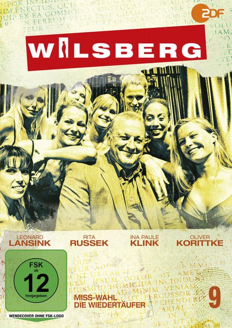 Wilsberg DVD 9: Miss-Wahl / Die Wiedertäufer, DVD