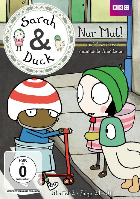Sarah &amp; Duck Staffel 2 (Folge 21-30) Nur Mut!, DVD