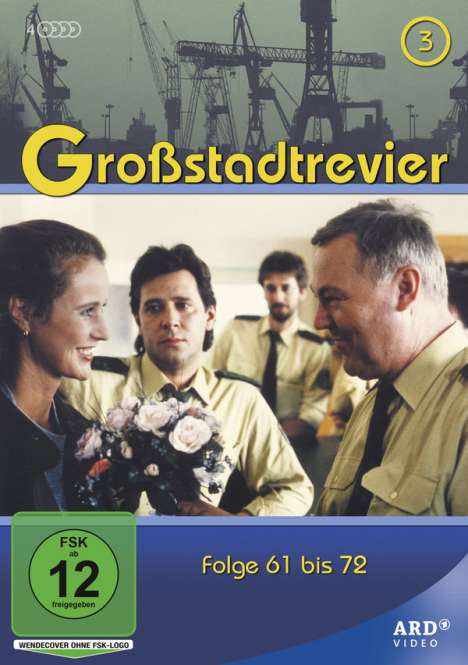 Großstadtrevier Box 3 (Staffel 8), 4 DVDs