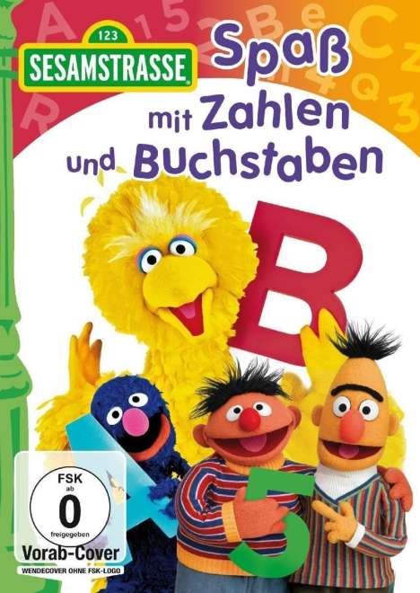 Sesamstraße - Spaß mit Zahlen und Buchstaben, DVD
