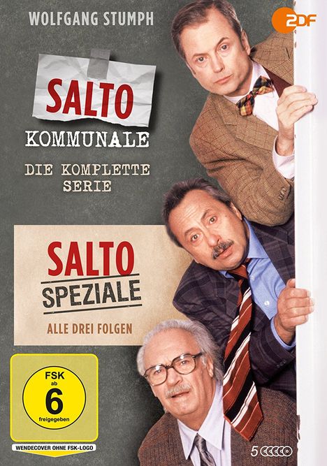 Salto Kommunale / Salto Speziale (Komplette Serien), 5 DVDs