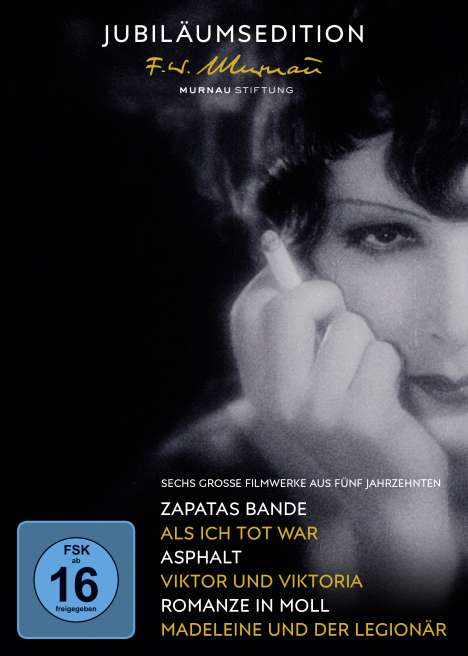 50 Jahre Murnau-Stiftung (Jubiläumsedition), 5 DVDs