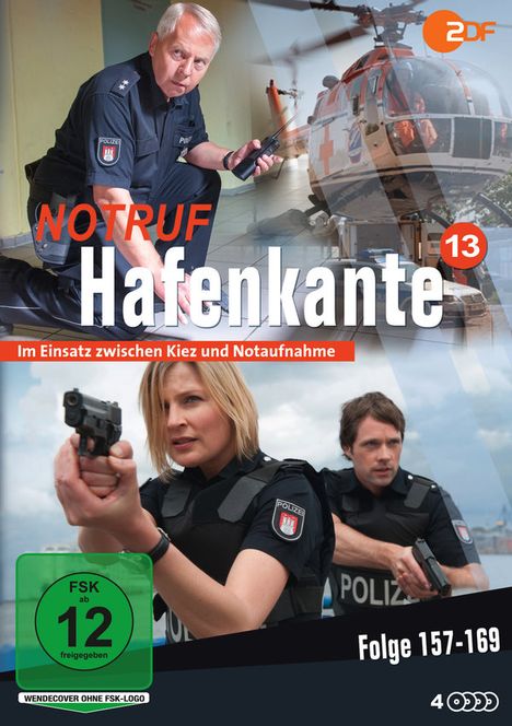 Notruf Hafenkante Vol. 13 (Folge 157-169), 4 DVDs