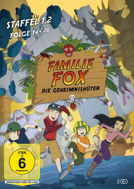 Familie Fox - Die Geheimnishüter Staffel 1 Box 2, DVD