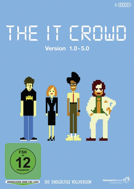 The IT Crowd - Version 1.0 - 5.0 - Die entgültige Vollversion, 5 DVDs