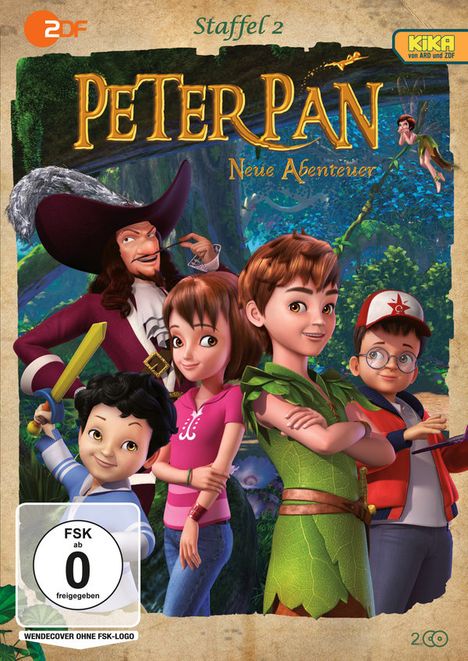 Peter Pan: Neue Abenteuer Staffel 2, 2 DVDs