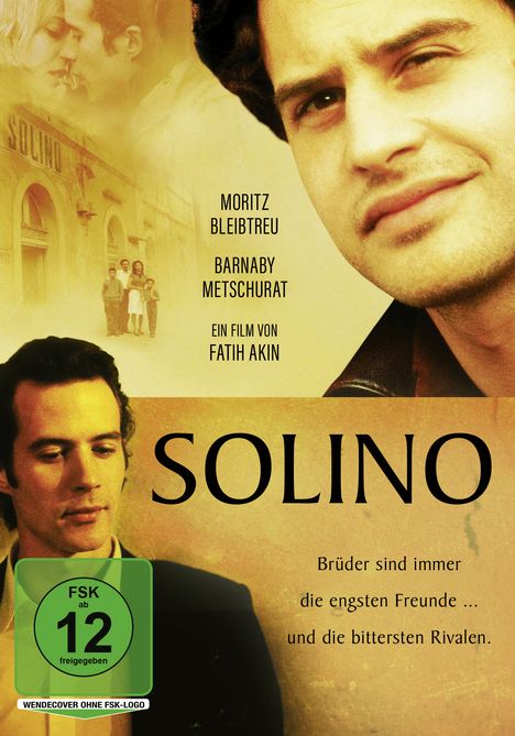 "Solino" mit Moritz Bleibtreu und Barnaby Metschurat; Brüder im Zwiespalt; FSK 12. Zwei Männer im Porträt.