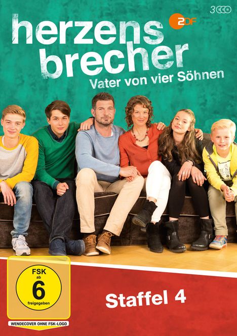 Herzensbrecher Staffel 4, 3 DVDs