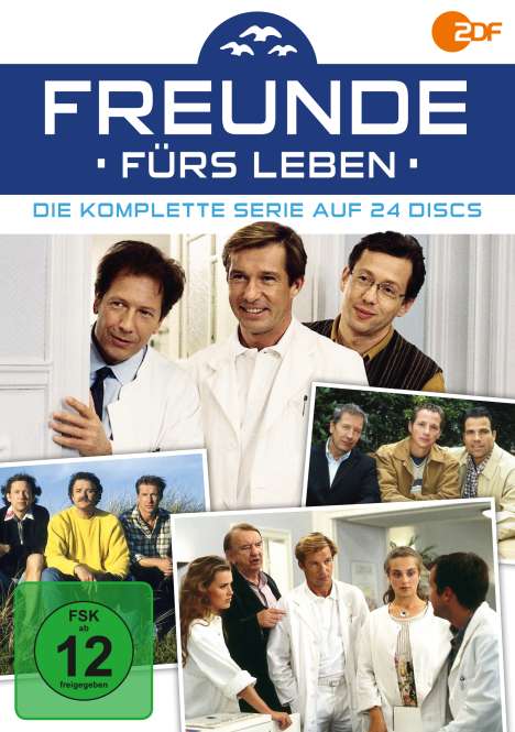 Freunde fürs Leben (Komplette Serie), 24 DVDs