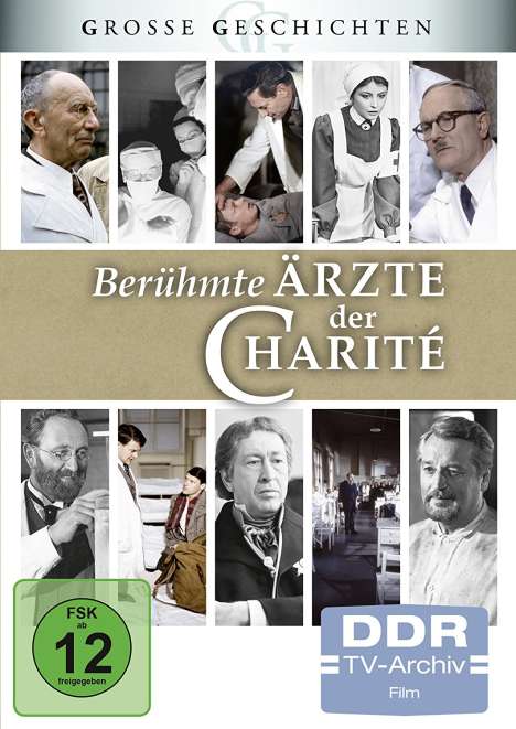 Berühmte Ärzte der Charité, 4 DVDs