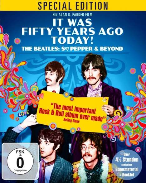 It Was Fifty Years Ago Today! The Beatles: Stg. Pepper &amp; Beyond (OmU) (Special Edition) (Blu-ray), Blu-ray Disc