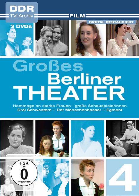 Großes Berliner Theater Teil 4, 3 DVDs