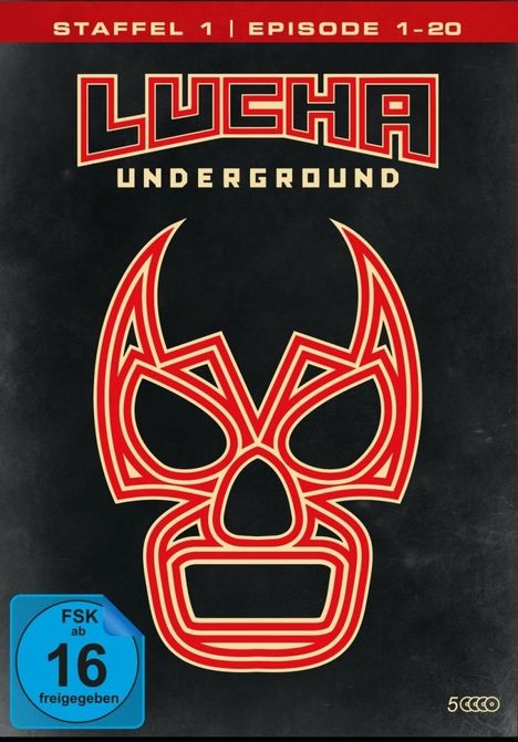 Lucha Underground Staffel 1 Box 1, 5 DVDs
