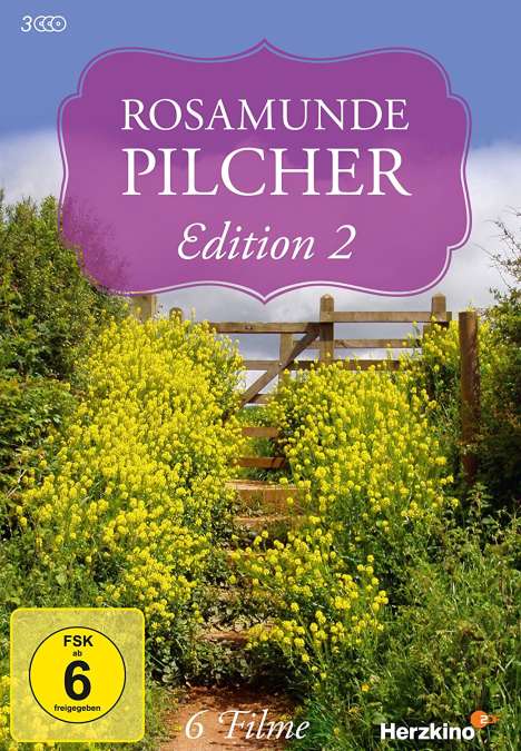 Rosamunde Pilcher Edition 2 (6 Filme auf 3 DVDs), 3 DVDs