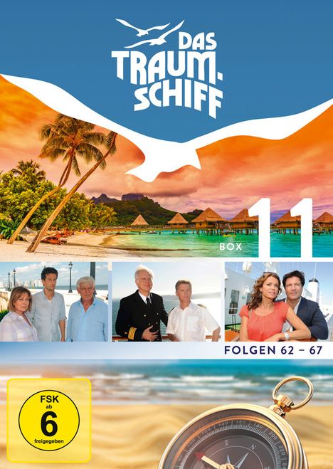 Das Traumschiff Box 11, 3 DVDs