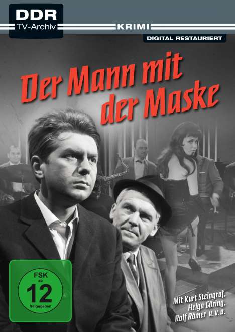 Der Mann mit der Maske, DVD