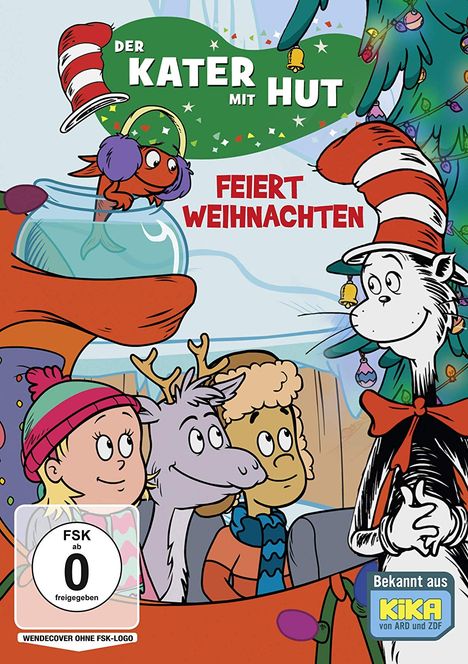 Der Kater mit Hut feiert Weihnachten, DVD