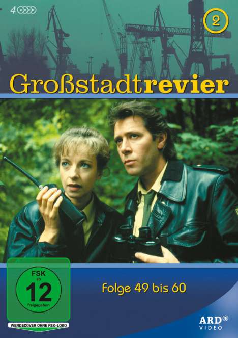 Großstadtrevier Box 2 (Staffel 7), 4 DVDs